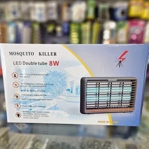پشه کش برقی pest killer با برق مستقیم و چراغ طعمه 8 واتت