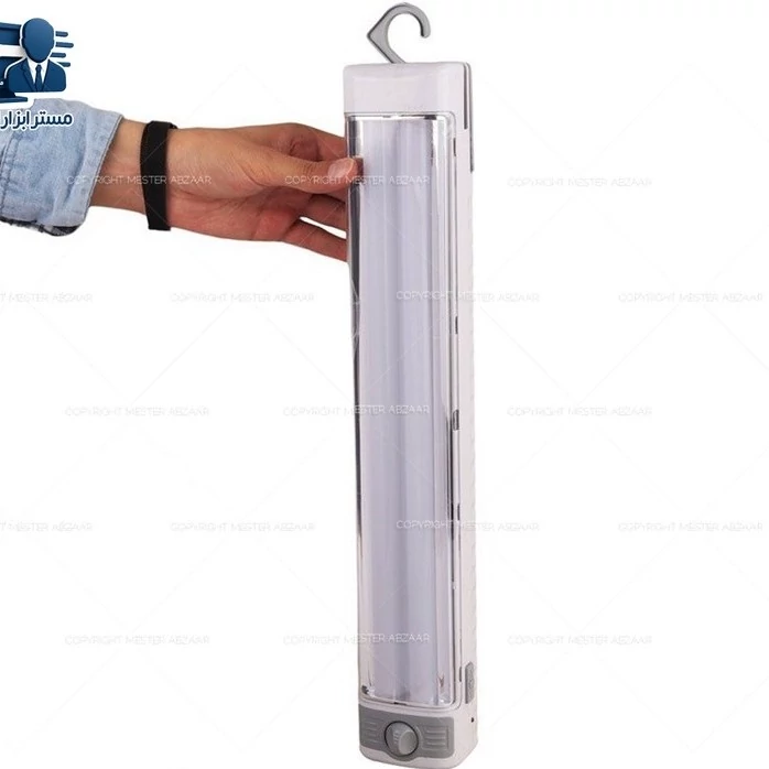 چراغ نور افکن مهتابی 84 لامپی شارژی اضطراری برند کیانگ مدل KEYANG KY-818-