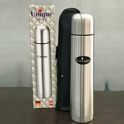 فلاسک استیل یونیک حجم 1 لیتری 24 ساعته تضمینی 575