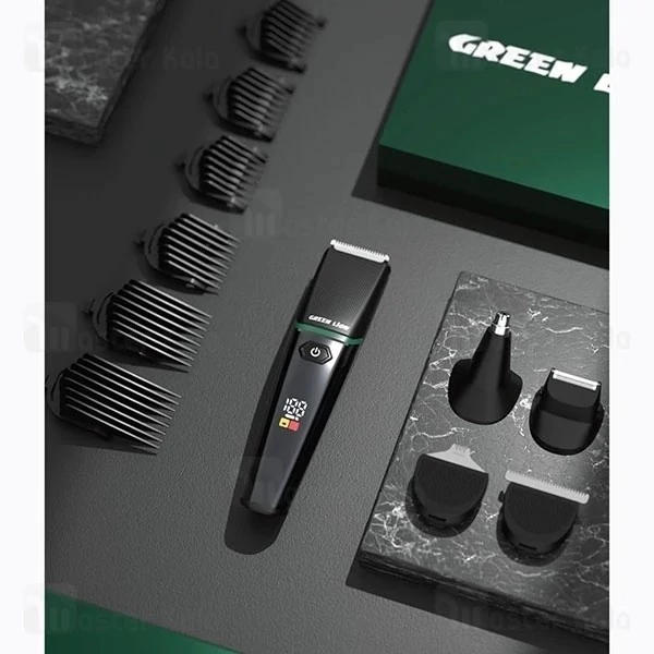 ست اصلاح مو گرین لاین Green Lion Grooming Kit GN5N1HGRKITBK