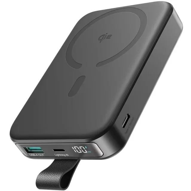 پاوربانک وایرلس مگنتی 15 وات، Type-C و USB فست شارژ 22.5 وات 10000 جویروم JR-PBM11 Joyroom