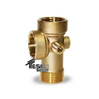 پنج راهی برنجی الکتروپمپ استریم 9 سانت مدل R5-B5200