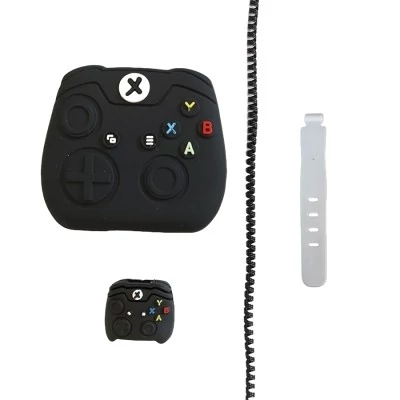 محافظ شارژر و کابل طرح فانتزی مدل Game مجموعه 4 عددی  11