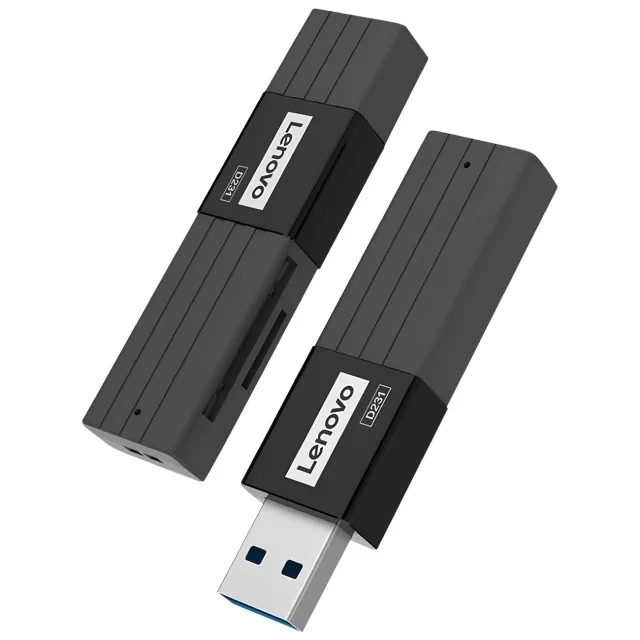 رم ریدر یو اس بی 3.0 لنوو D231 Lenovo Thinkplus D231 USB 3.0 Ca