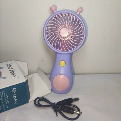 پنکه دستی مینی فن شارژی مدل SL-6602 با کیفیت عالی- کد73