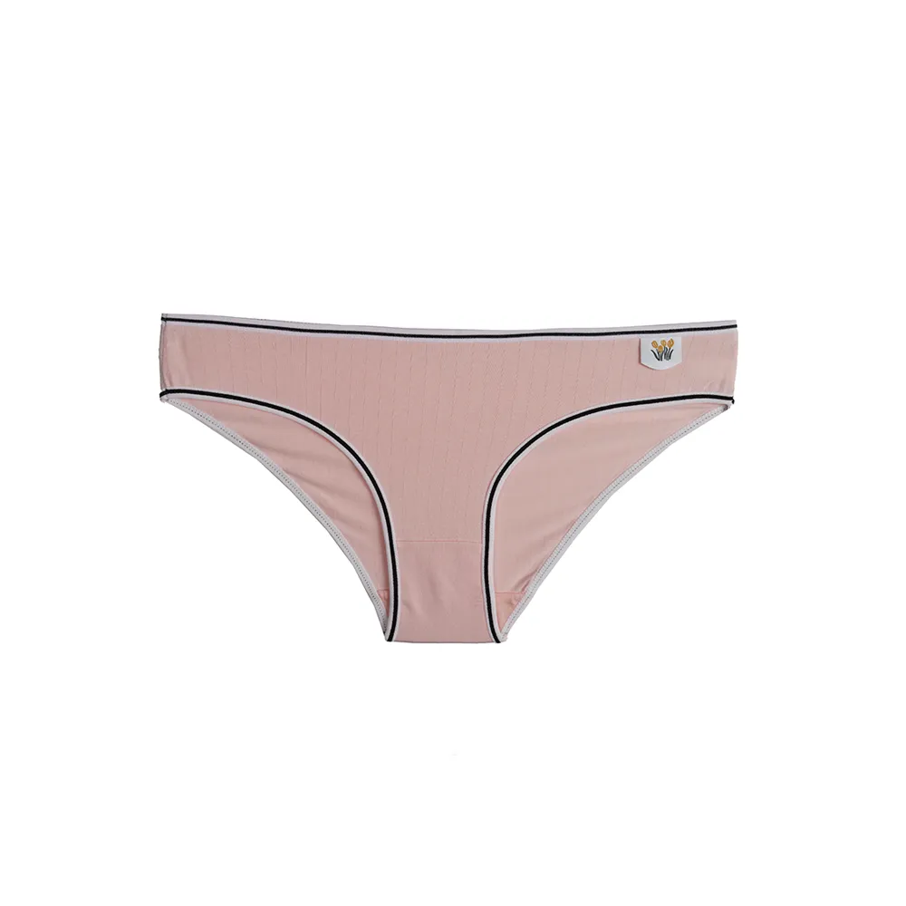 شورت زنانه اسلیپ نخی طرح کبریتی نوار دوزی طرح گل لاله سایز L XL 2XL