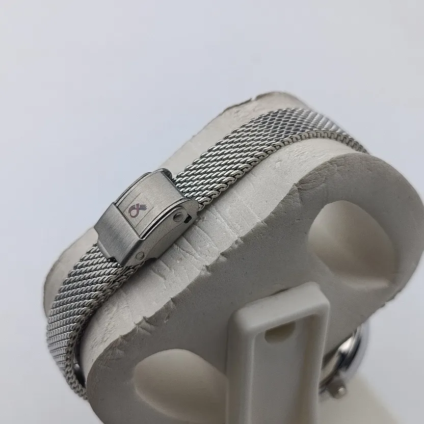 ساعت زنانه استیل بلیزر رفرانس 3210 با صفحه سفید و موتور ژاپن