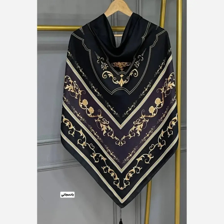 روسری نخی منگوله دار قواره 130 مدل سلینا
