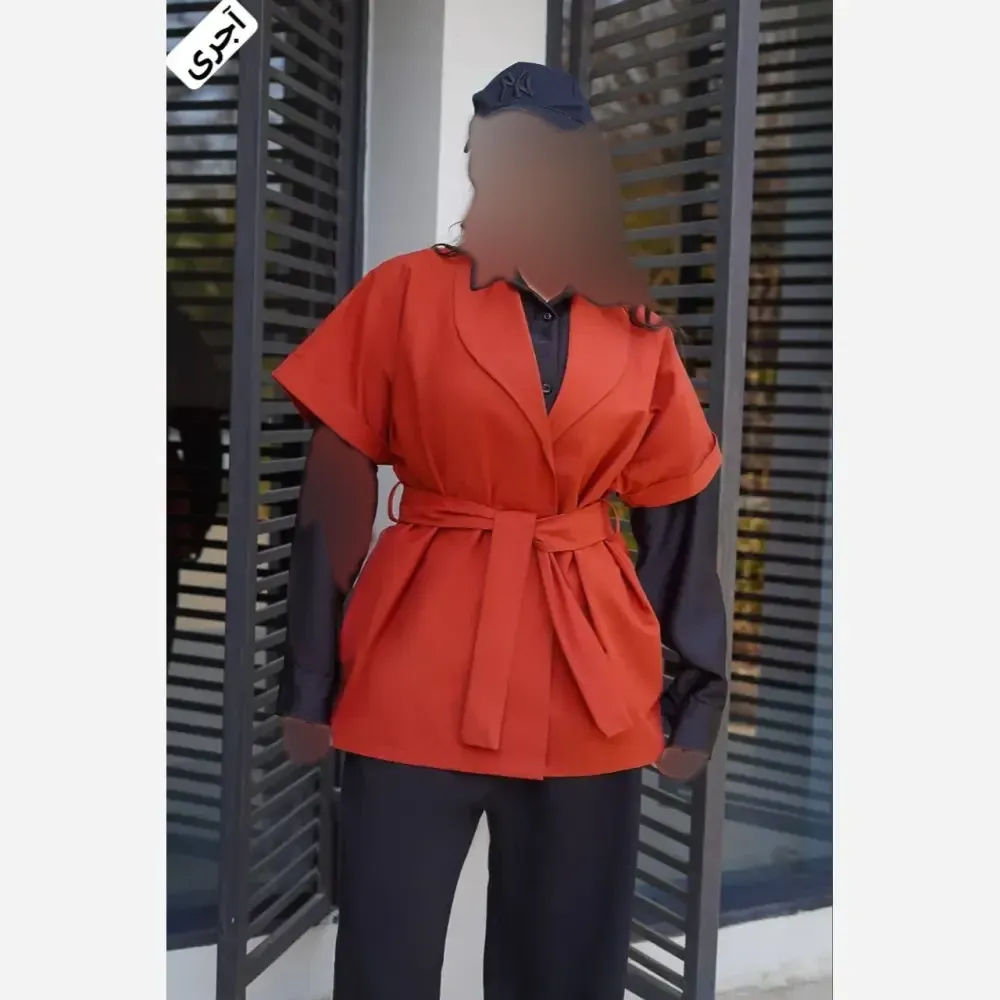 وست کمربندی زنانه جنس داکرون پنبه فری سایز