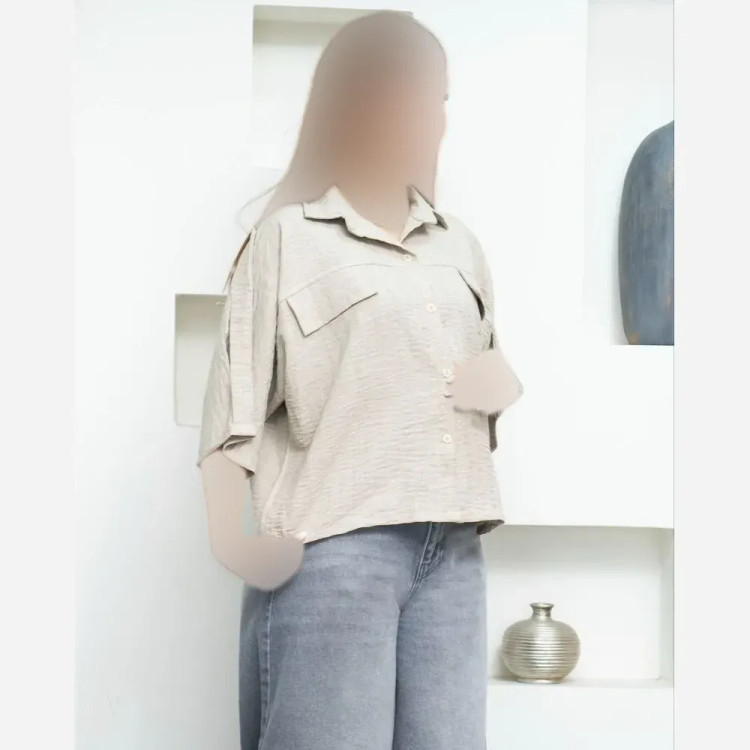 شومیز باکسی زنانه و دخترانه