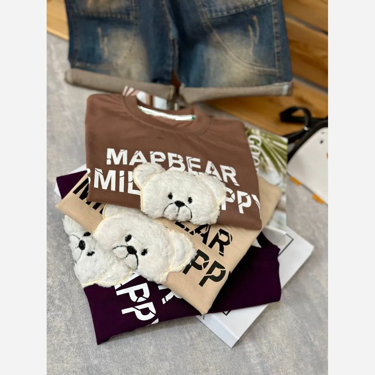ست دخترانه میکی موس جنس پنبه یک رو سایز 40 تا 55