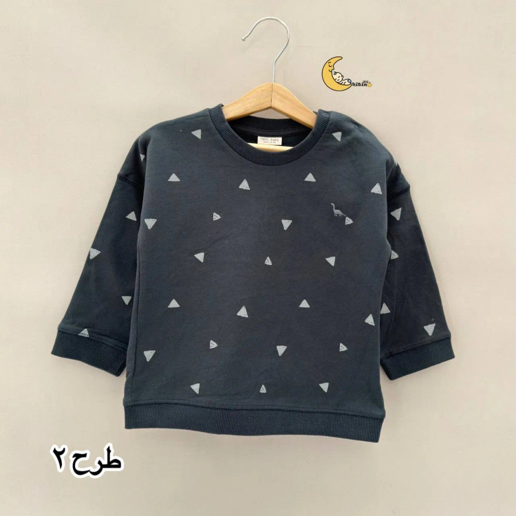 بلوز دورس نوزادی نکست طرح دار سایز 0 تا 24 ماه