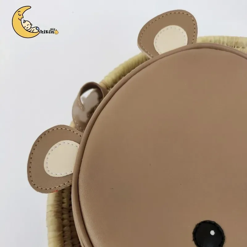کوله پشتی چرم خرسی مهد کودک و پیش دبستانی دخترانه و پسرانه