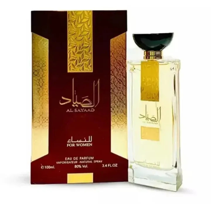ادو پرفیوم زنانه ارض الزعفران مدل الصیاد با رایحه گرم حجم 100 میلی لیتر