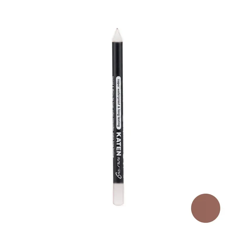 مداد لب کاتن مدل Super Waterproof شماره 209 رنگ قهوه ای با ماندگاری 12 ساعته