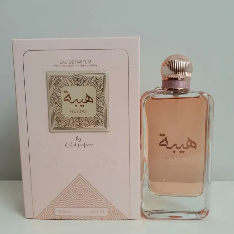 ادوپرفیوم زنانه ارض الزعفران مدل هیبه با رایحه شیرین حجم 100 میلیلیتر
