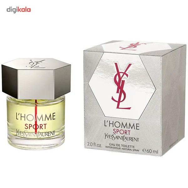 ادو تویلت مردانه ایو سن لوران مدل L'Homme Sport حجم 60 میلی لیتر