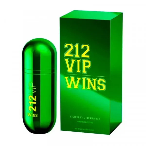 ادوپرفیوم زنانه کارولینا هررا مدل 212 VIP Wins حجم 80 میلی لیتر
