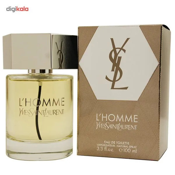 ادو تویلت مردانه ایو سن لوران مدل L'Homme حجم 100 میلی لیتر