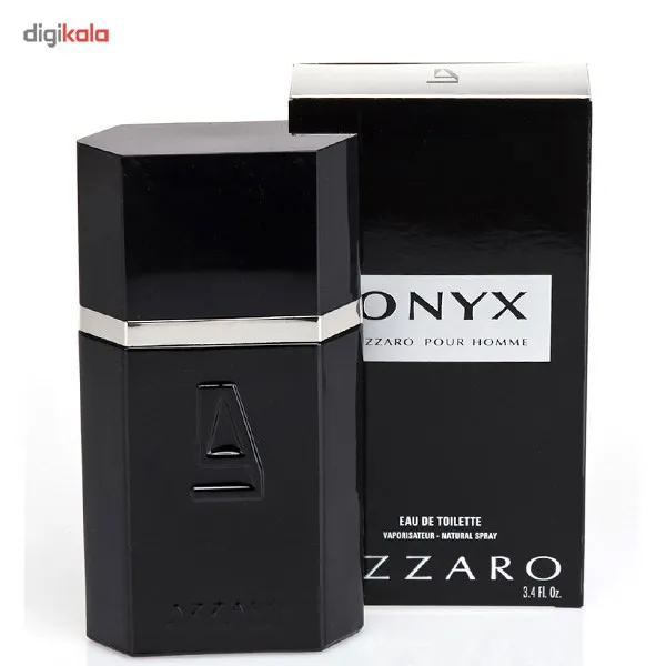 ادو تویلت مردانه آزارو مدل Onyx حجم 100 میلی لیتر