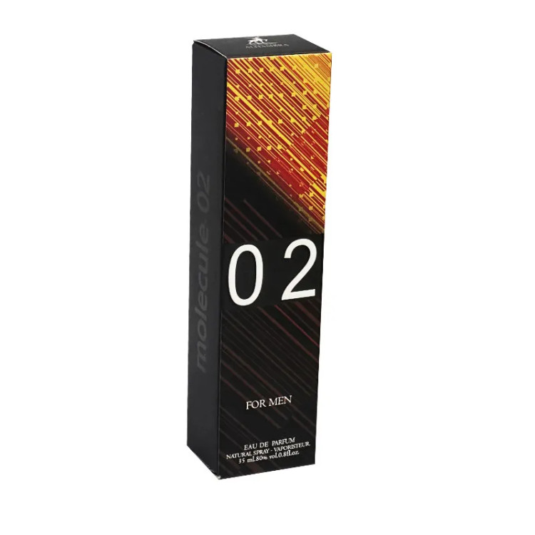 ادو پرفیوم مردانه الحمبرا مدل Molecule 02 حجم 35 میلی لیتر
