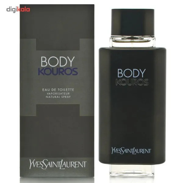 ادو تویلت مردانه ایو سن لوران مدل Body Kouros حجم 100 میلی لیتر