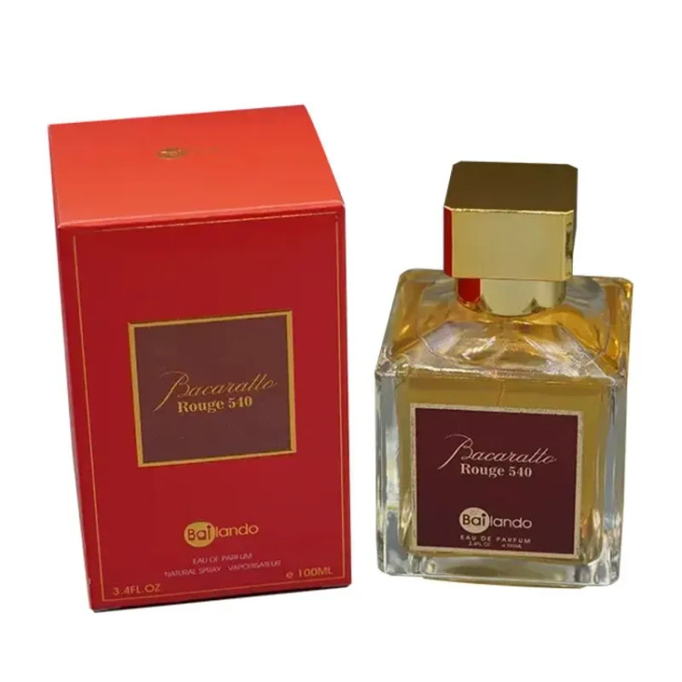 ادوپرفیوم بایلندو مدل Baccarat Rouge 540 حجم 100 میلی لیتر