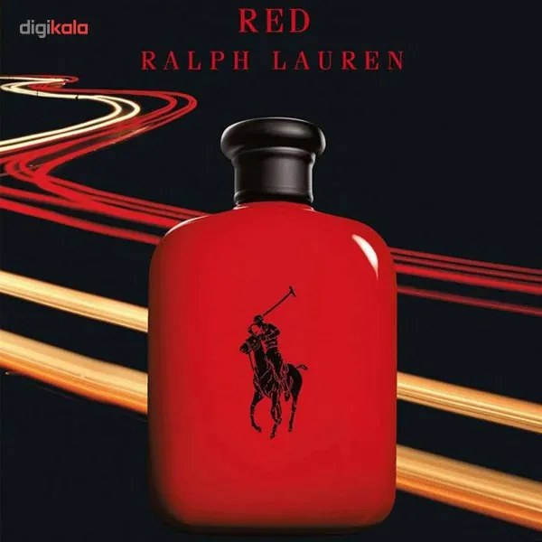 ادو تویلت مردانه رالف لورن مدل Polo Red حجم 125 میلی لیتر