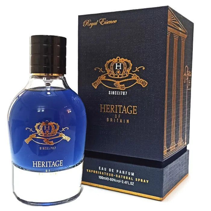 ادو پرفیوم مردانه هریتیج مدل Royal Essence Blue حجم 100 میلی لیتر