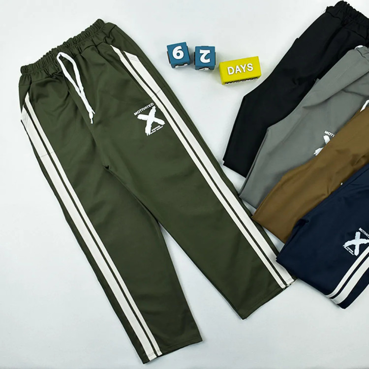 شلوار اسپرت پسرانه استایل بگ پارچه اسپان 10 و 11 سال