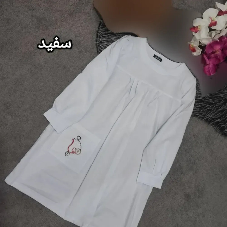تیشرت میو برجسته نخ پنبه مشکی فری سایز تا 50