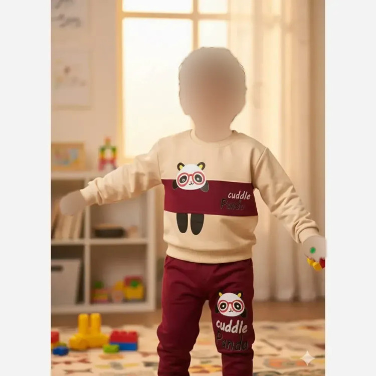 لباس راحتی دخترانه تویتی ملانژ سایز 40 و 45