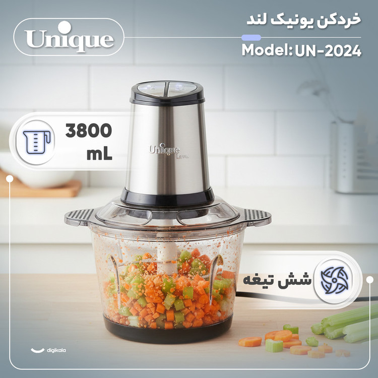 خردکن 3800 میلیلیتر یونیک لند مدل UN-2024
