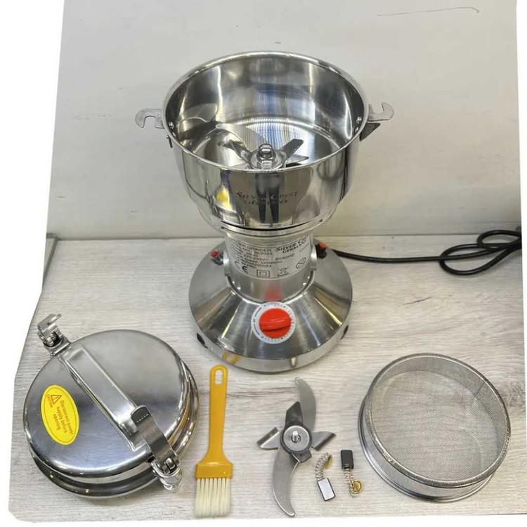 آسیاب صنعتی 1300 وات ظرفیت 250 گرم سیلور کرست مدل شش تیغ کد SL-2024