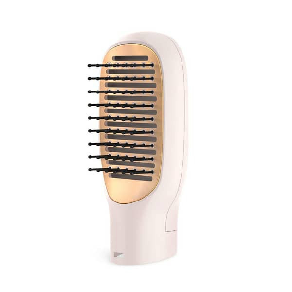 سشوار برسدار حالتدهنده 800 وات فیلیپس مدل BHA310، موتور DC، وزن 300 گرم، دارای سری متمرکزکننده پهن، سری برسدار گرد باریک، سری برسدار گرد پهن، سری برسدار تخت با ویژگی صافکنندگی، حجمدهندگی، با قابلیت باد سرد، فناوری تولید یون، سیم گردان