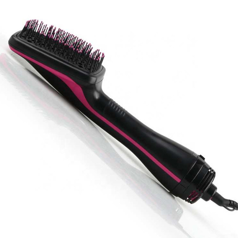 سشوار برسدار حالتدهنده 3000 وات روزیا مدل HR8113، موتور AC، وزن 200 گرم، المنت سرامیک، با ویژگی صافکنندگی، با قابلیت تنظیم دما، باد سرد