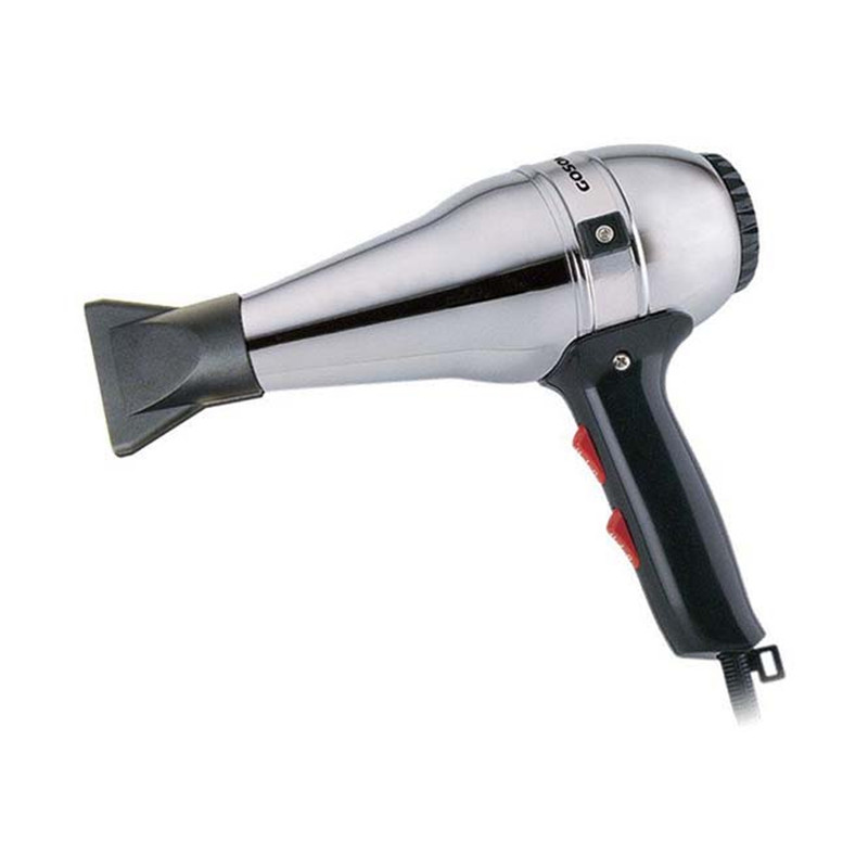 سشوار خانگی 1600 وات گوسونیک مدل GHD-224، موتور DC، وزن 600 گرم، المنت سرامیک، دارای سری متمرکزکننده باریک با ویژگی صافکنندگی، حجمدهندگی، با قابلیت فناوری تولید یون