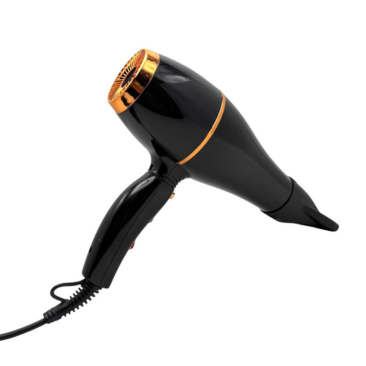 سشوار حرفهای کنوود مدل KW-550 با موتور AC، توان 9000 وات، تنظیمات دما و سرعت دو حالته، سری صافکننده، همراه با متمرکزکننده باریک، وزن 600 گرم، مناسب استفاده حرفهای و آرایشگاهی