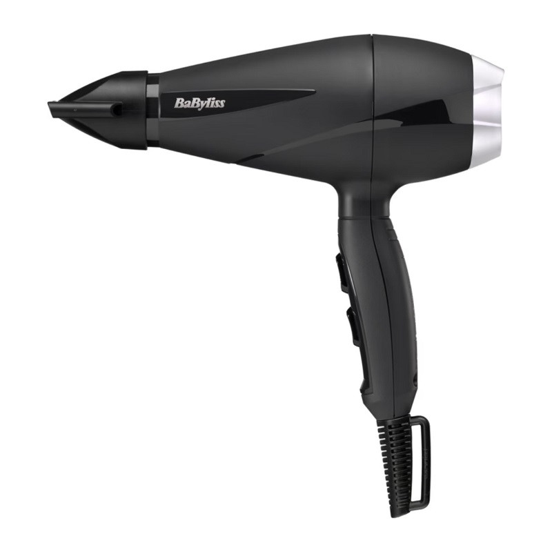 سشوار حرفه‌ای بابیلیس مدل Style pro 2100 وات، تنظیمات دما و سرعت دو حالته، همراه با سه سری صاف‌کننده، حجم‌دهنده و متمرکزکننده، پخش یکنواخت گرما و تقویت فر طبیعی مو