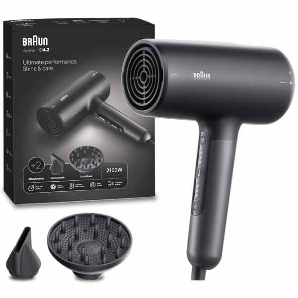 سشوار خانگی 2200 وات براون مدل HD425