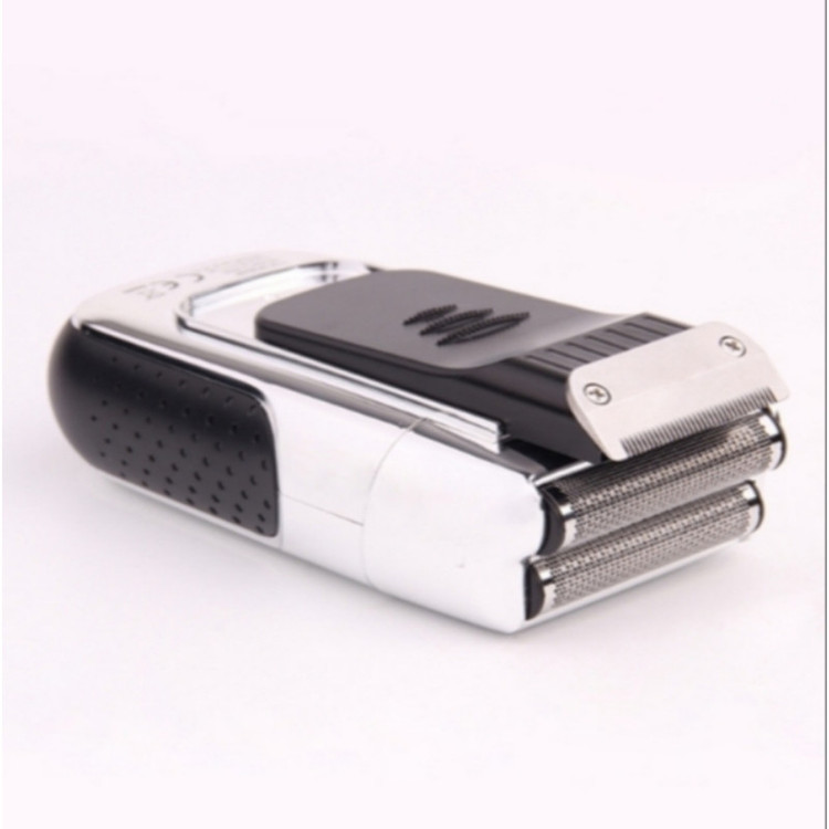 ماشین اصلاح موی صورت وی جی ار مدل V_332 با تکنولوژی برش چرخشی، باتری قابل شارژ 600mAh، قابلیت اصلاح با شماره صفر، تیغه استیل ضدزنگ و برس تمیزکننده همراه