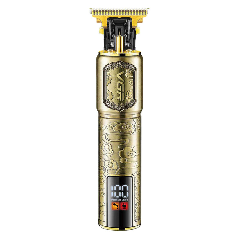 ماشین اصلاح موی سر و صورت وی جی ار مدل V-073 با تیغه استیل ضد زنگ، برش مستقیم، منبع انرژی باتری، مدت زمان شارژ 180 دقیقه، زمان استفاده 240 دقیقه، وزن 240 گرم