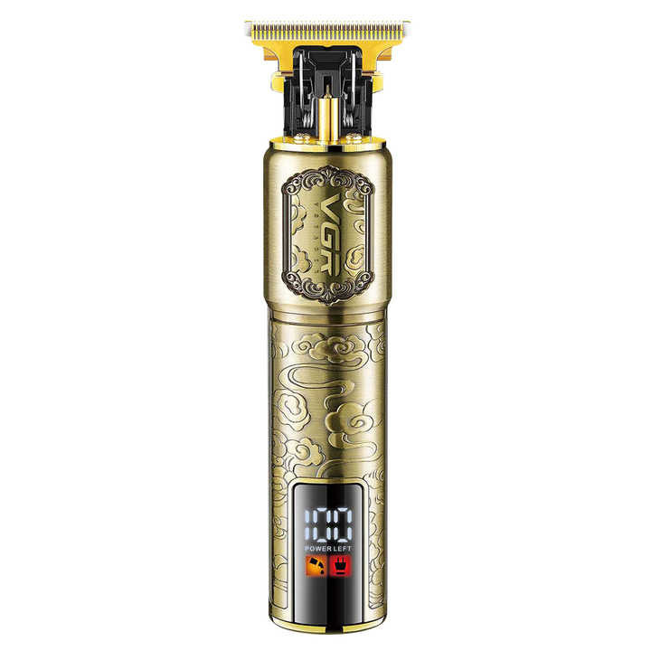 ماشین اصلاح موی سر و صورت وی جی ار مدل V-073 با تیغه استیل ضد زنگ، برش مستقیم، منبع انرژی باتری، مدت زمان شارژ 180 دقیقه، زمان استفاده 240 دقیقه، وزن 240 گرم