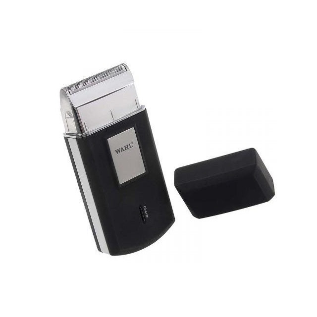 ماشین اصلاح موی صورت وال مدل 3615-0471 باتریدار با تیغه استیل ضد زنگ، قابلیت اصلاح صفر میلیمتر، طراحی کوچک مناسب سفر، مدت زمان استفاده تا 45 دقیقه، همراه برس تمیزکننده