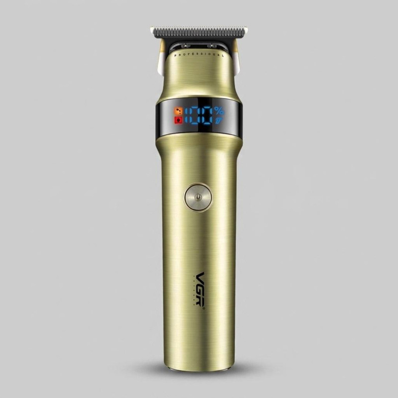 ماشین اصلاح موی سر و صورت وی جی ار مدل V-991 با تیغه سرامیک و استیل ضد زنگ، قابلیت اصلاح با شماره صفر، نمایش وضعیت باتری، عملکرد توربو، طراحی ارگونومیک، باتری 2000 میلی‌آمپر، شارژ با کابل USB، سه عدد شانه، دور موتور 7000 RPM