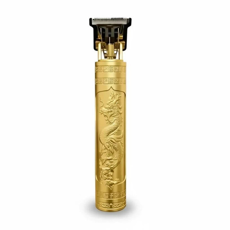 ماشین اصلاح موی صورت وینتیج مدل T9 Pro با تیغه T شکل استیل ضدزنگ، طراحی ارگونومیک، قابلیت اصلاح با شماره صفر، باتری قابل شارژ، همراه با کابل شارژ USB، برس تمیزکننده و شانه