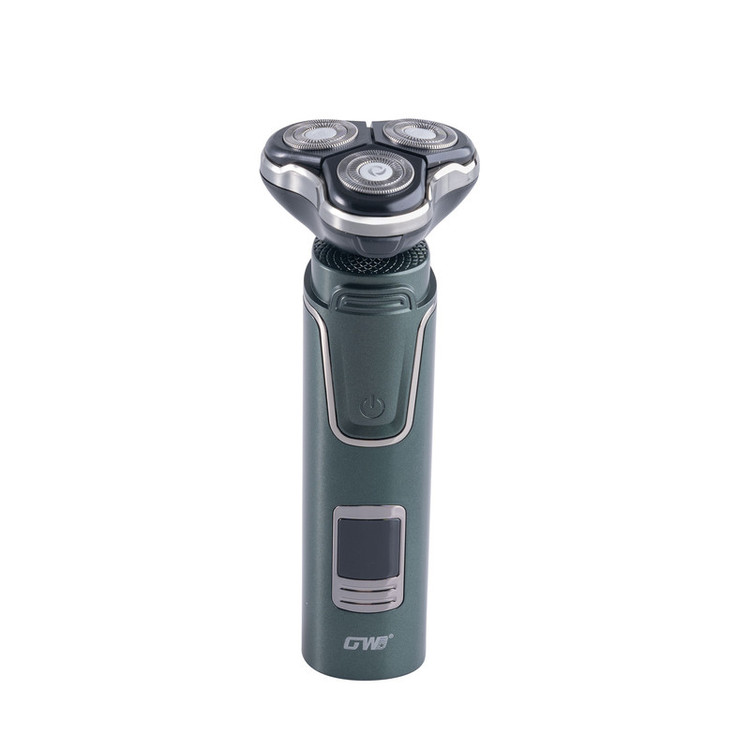 ست ماشین اصلاح موی صورت و بینی شارژی جی دبلیو مدل GW-9936B، اصلاح به صورت صفر زن، خط زن و حجم زن، منبع انرژی با باتری، تکنولوژی اصلاح به صورت برش چرخشی، اندازه اصلاح 0.1 میلیمتر، مدت زمان شارژ 60 دقیقه و مدت زمان استفاده پس از شارژ 150 دقیقه، ضد آب