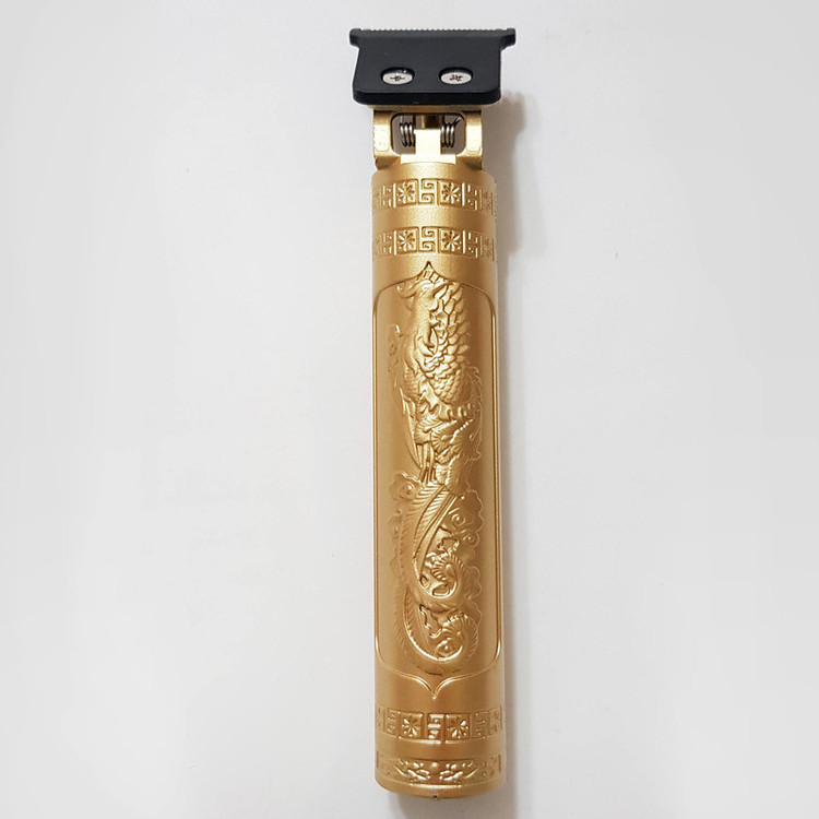 ماشین اصلاح موی سر و صورت بیسیم مدل 4666 T9 با تیغه استیل ضد زنگ، قابلیت اصلاح با شماره صفر، چهار شانه تنظیم طول مو و طراحی ارگونومیک مقاوم و سبک