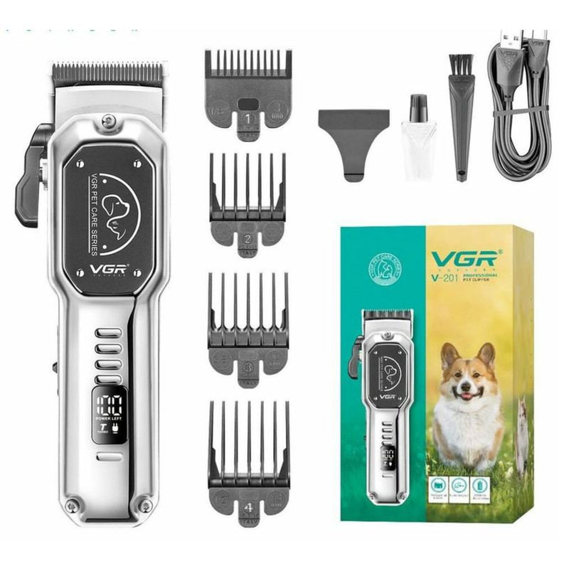 ماشین اصلاح موی حیوانات VGR مدل V-201 مخصوص سگ و گربه