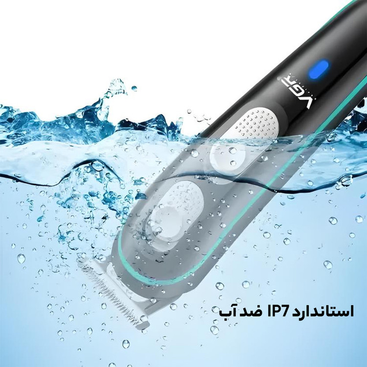 ماشین اصلاح موی سر و صورت وی جی ار مدل V-055
